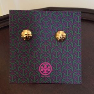 Tory Burch domed earrings